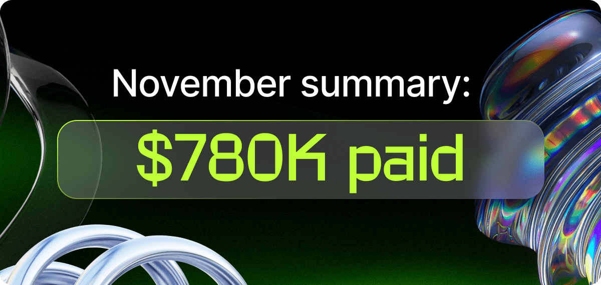 November Trading Recap | $780K Paid Out, IF1 Launch & 75,000 Traders